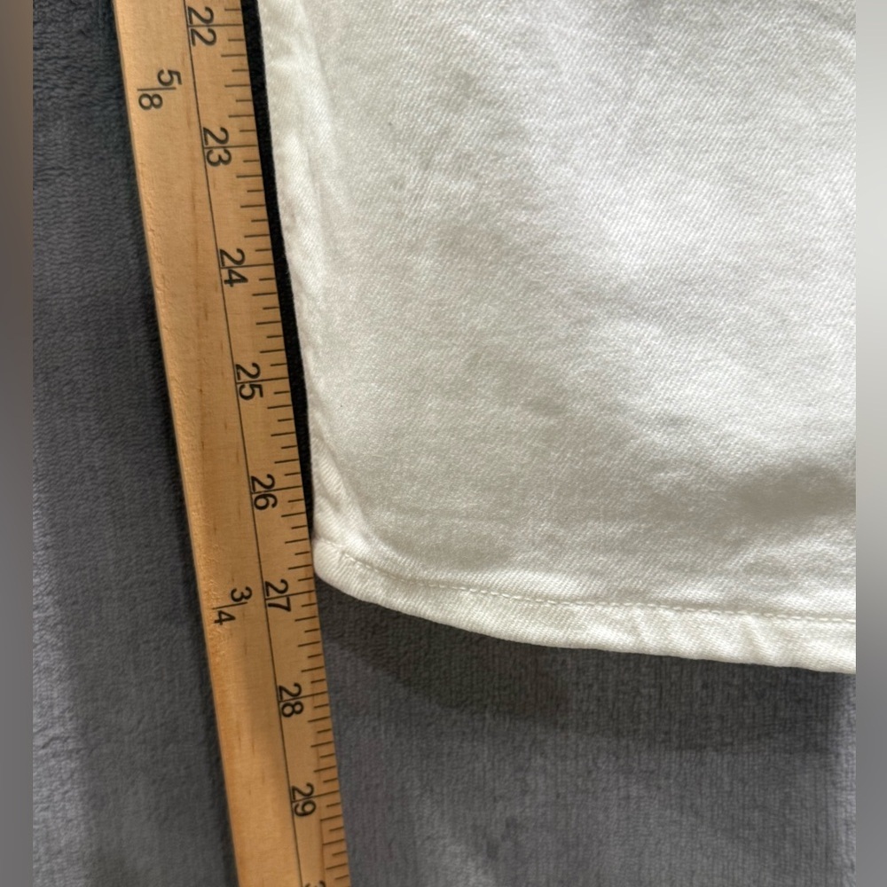 Madewell The Curvy Perfect Vintage White High Rise Jeans Women’s Size 18w New - Picture 5 of 10